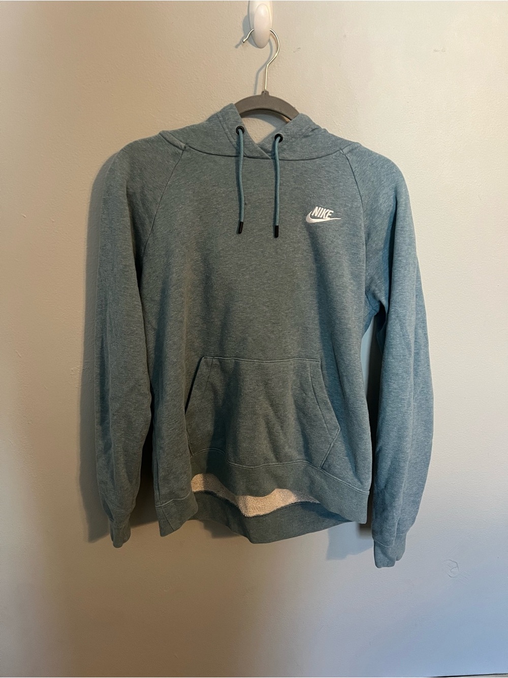 Nike women's Blue Hoodie Sweatshirt - Classic Logo